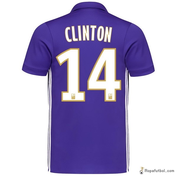 Camiseta Marsella Replica Tercera Ropa Clinton 2017/18